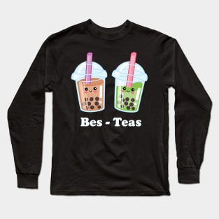 Cute Boba Bes-Teas Long Sleeve T-Shirt